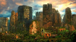 16193-city-after-the-apocalypse-1366x768-fantasy-wallpaper